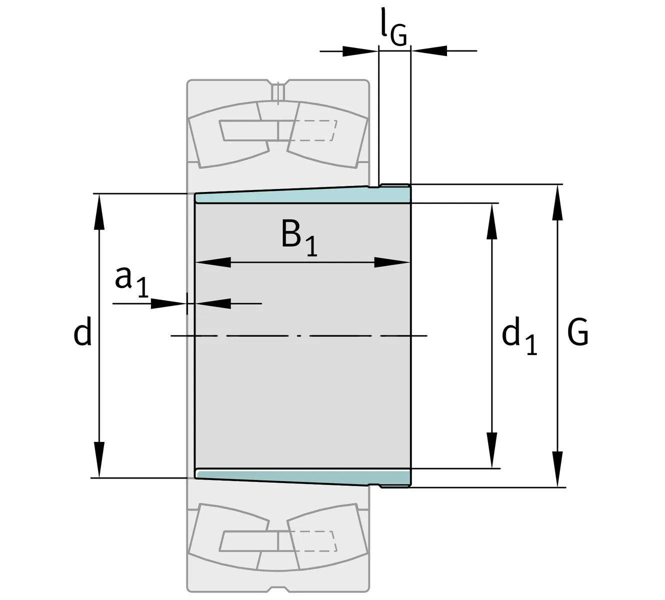 Withdrawal sleeves (FAG) FAG AH3044 200×235×111 mm (2/2)