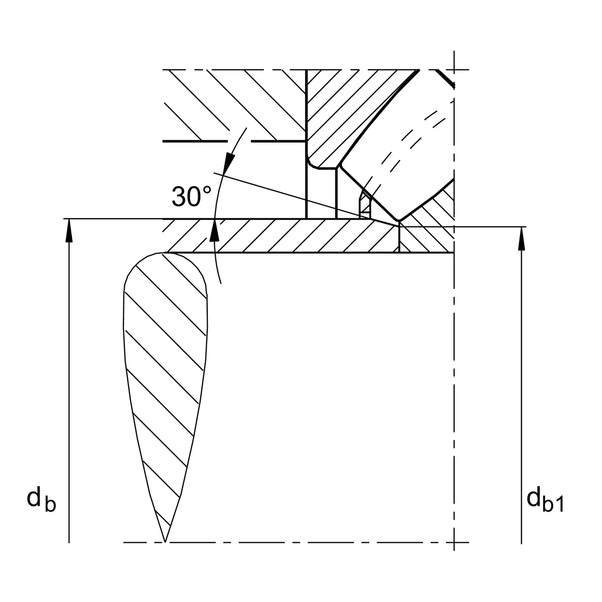 Axial spherical roller bearings (FAG) FAG 29332-E1-XL 160×270×67 mm (4/4)