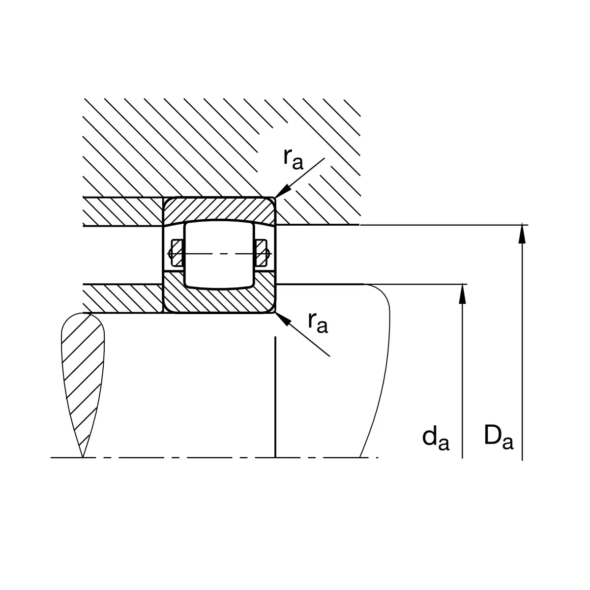 Barrel roller bearings (FAG) FAG 20216-TVP 80×140×26 mm (3/3)